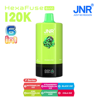 Jnr Hexafuse 6 in 1 120k Vape 200 vnt
